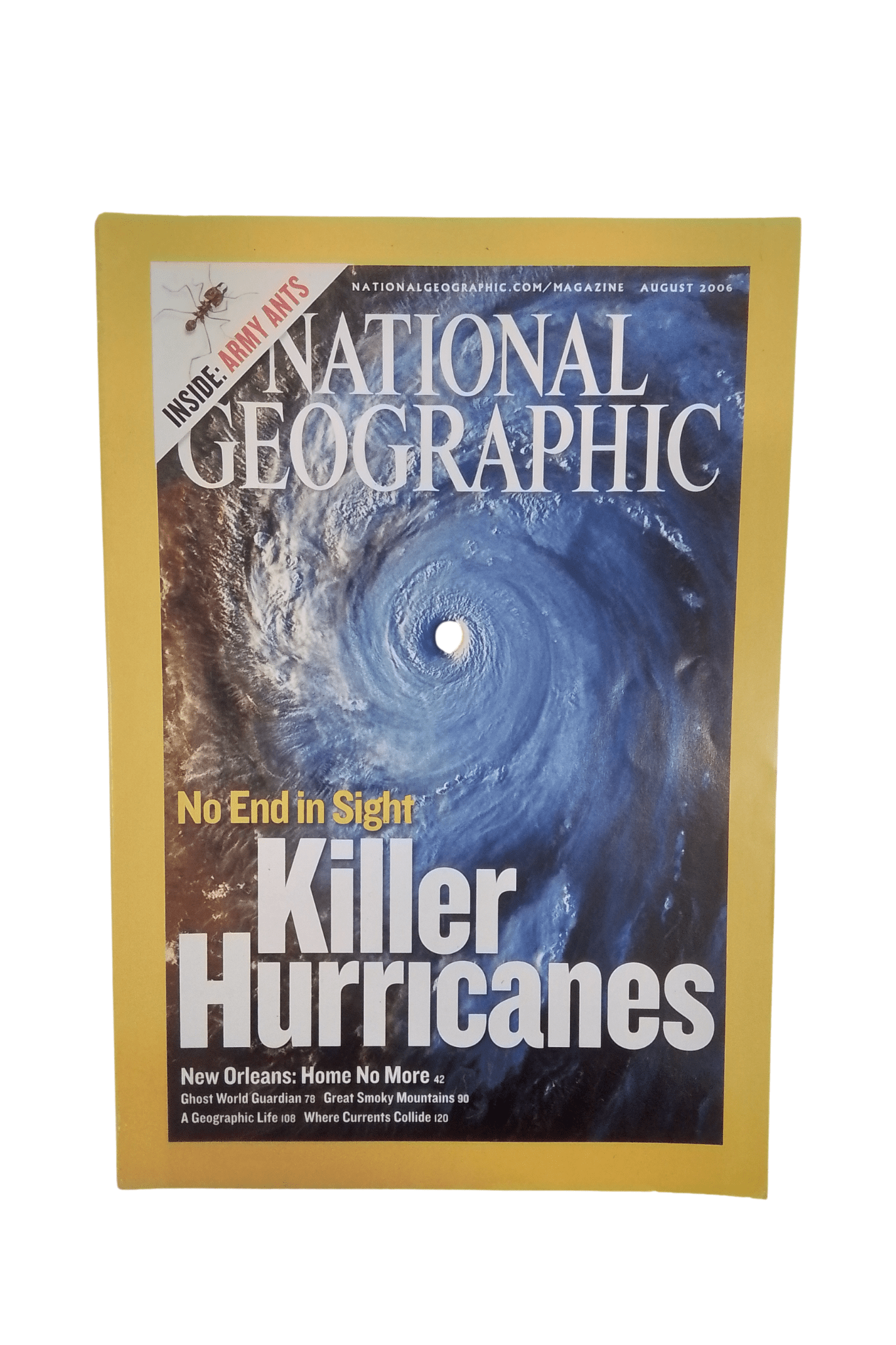 Vintage National Geographic Magazine August 2006 - Mu Shop
