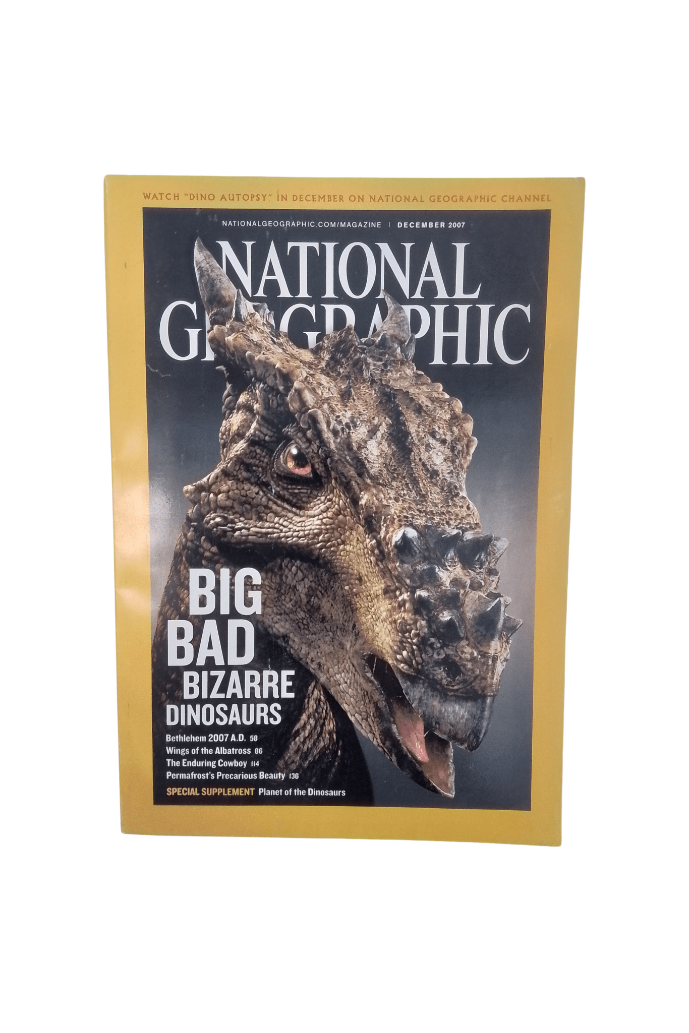 Vintage National Geographic Magazine December 2007 - Mu Shop