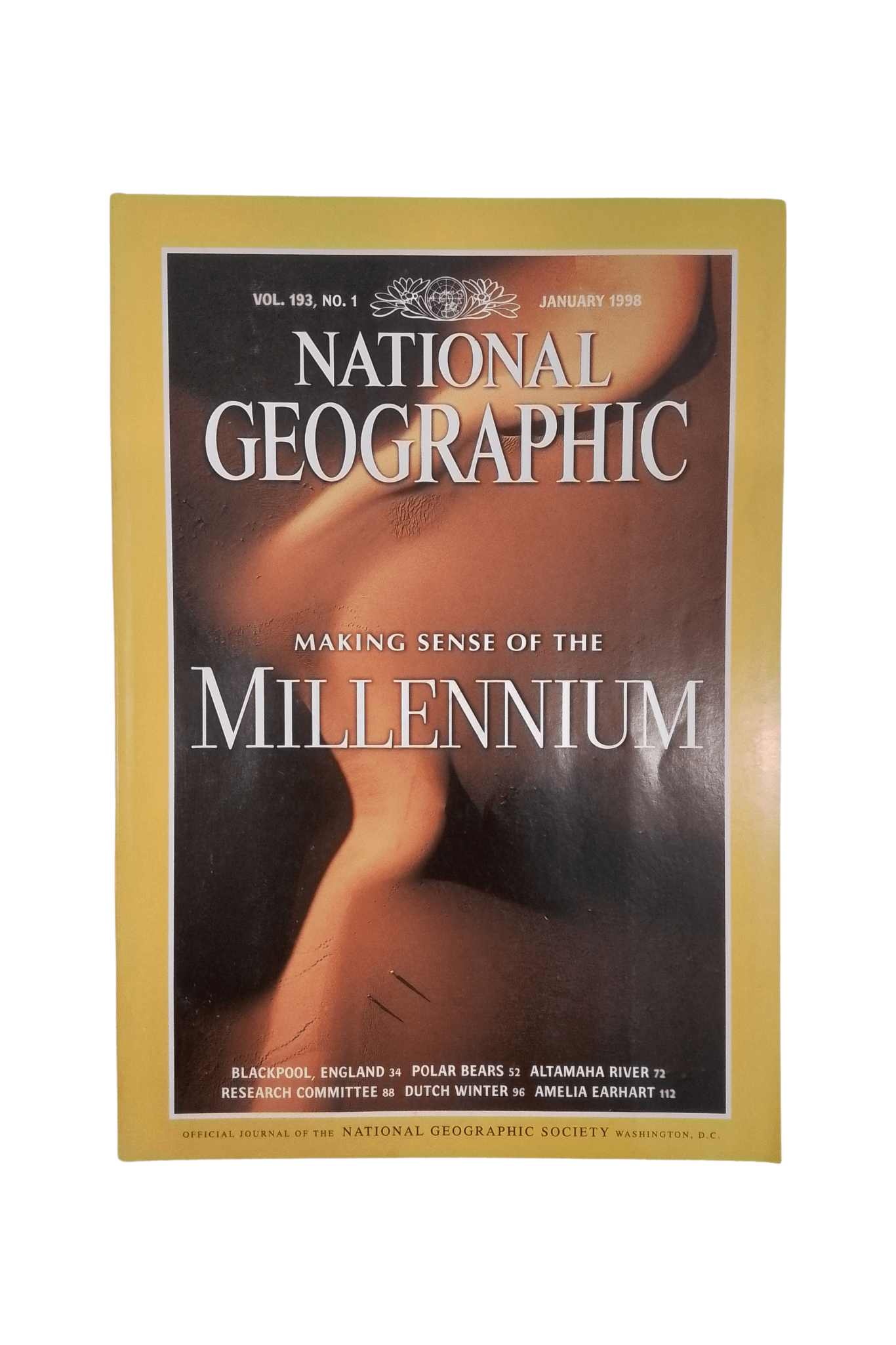 Vintage National Geographic Magazine January 1998 - Mu Shop