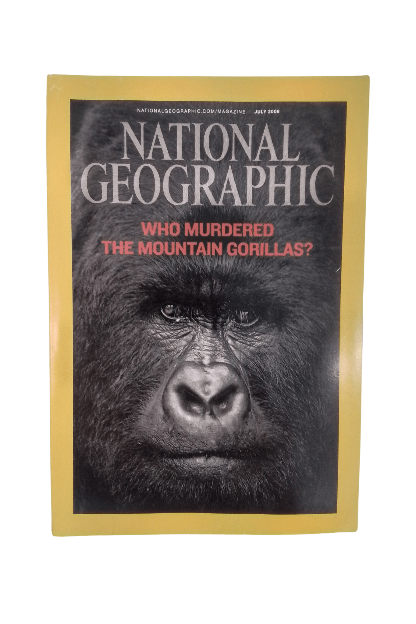 Vintage National Geographic Magazine July 2008 - Mu Shop