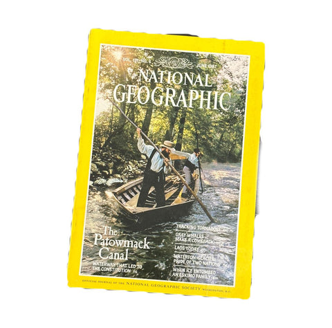 Vintage National Geographic Magazine June 1987 - Mu Shop