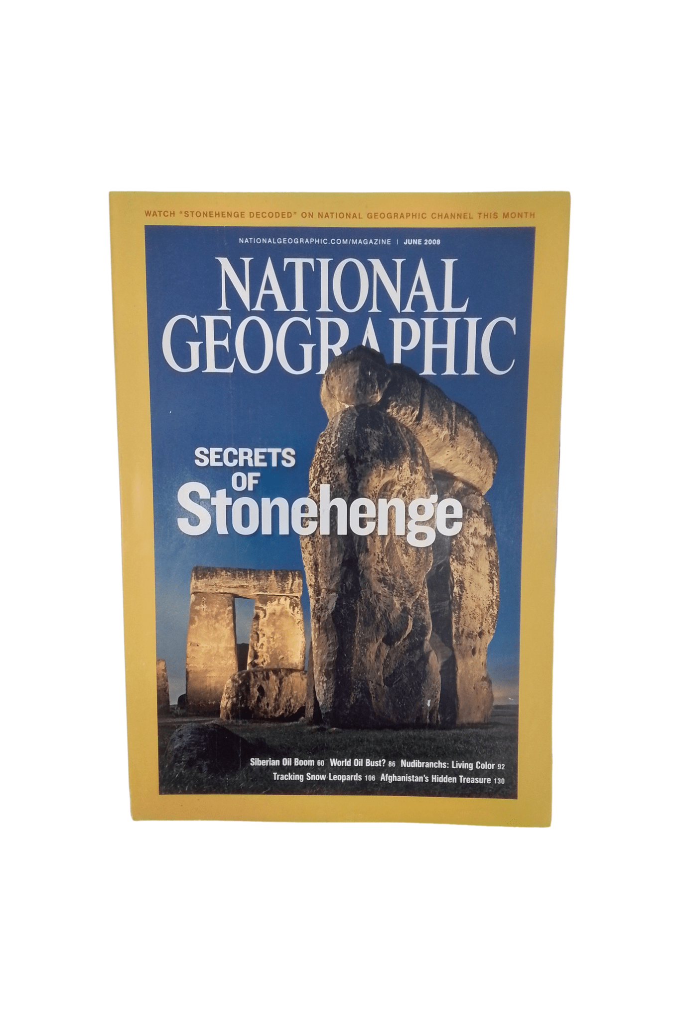Vintage National Geographic Magazine June 2008 - Mu Shop