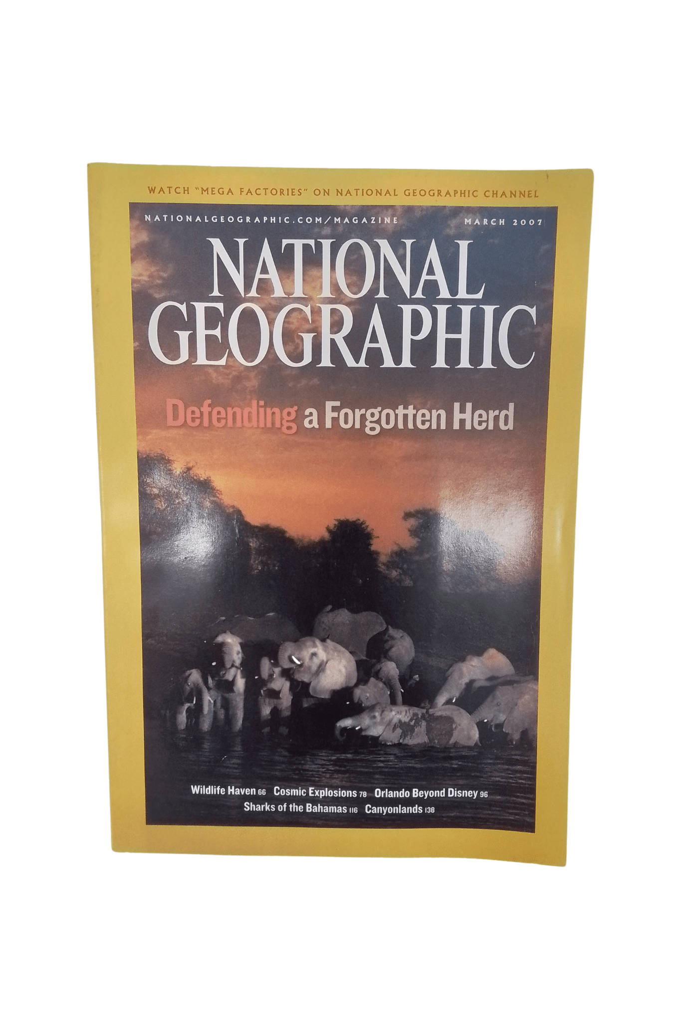 Vintage National Geographic Magazine March 2007 - Mu Shop
