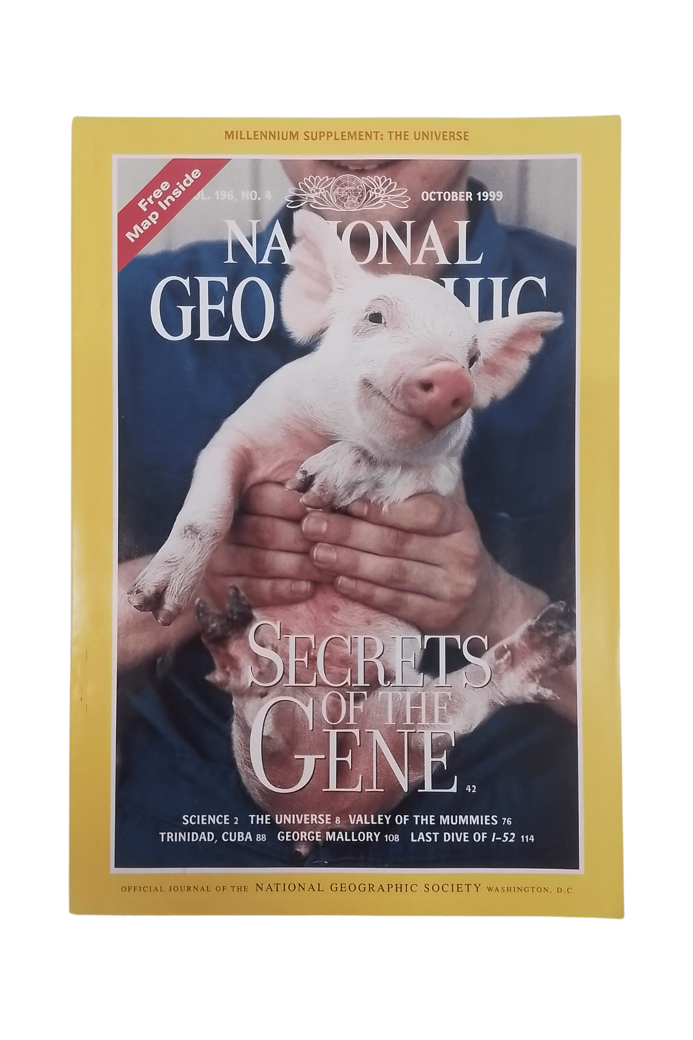 Vintage National Geographic Magazine October 1999 - Mu Shop