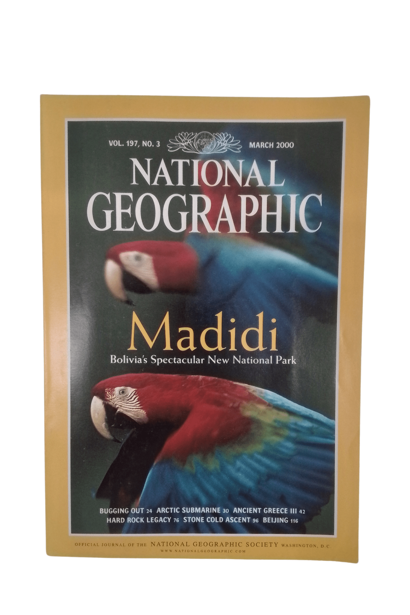 Vintage National Geographic March 2000 - Mu Shop