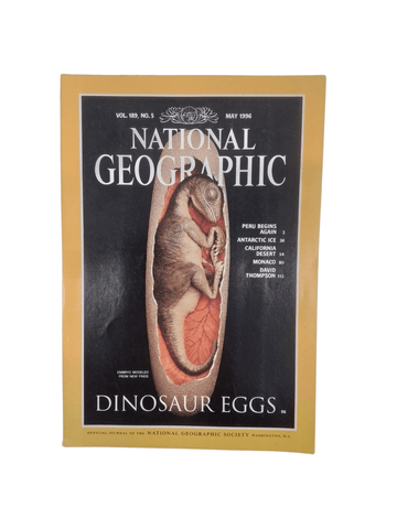 Vintage National Geographic May 1996 - Mu Shop