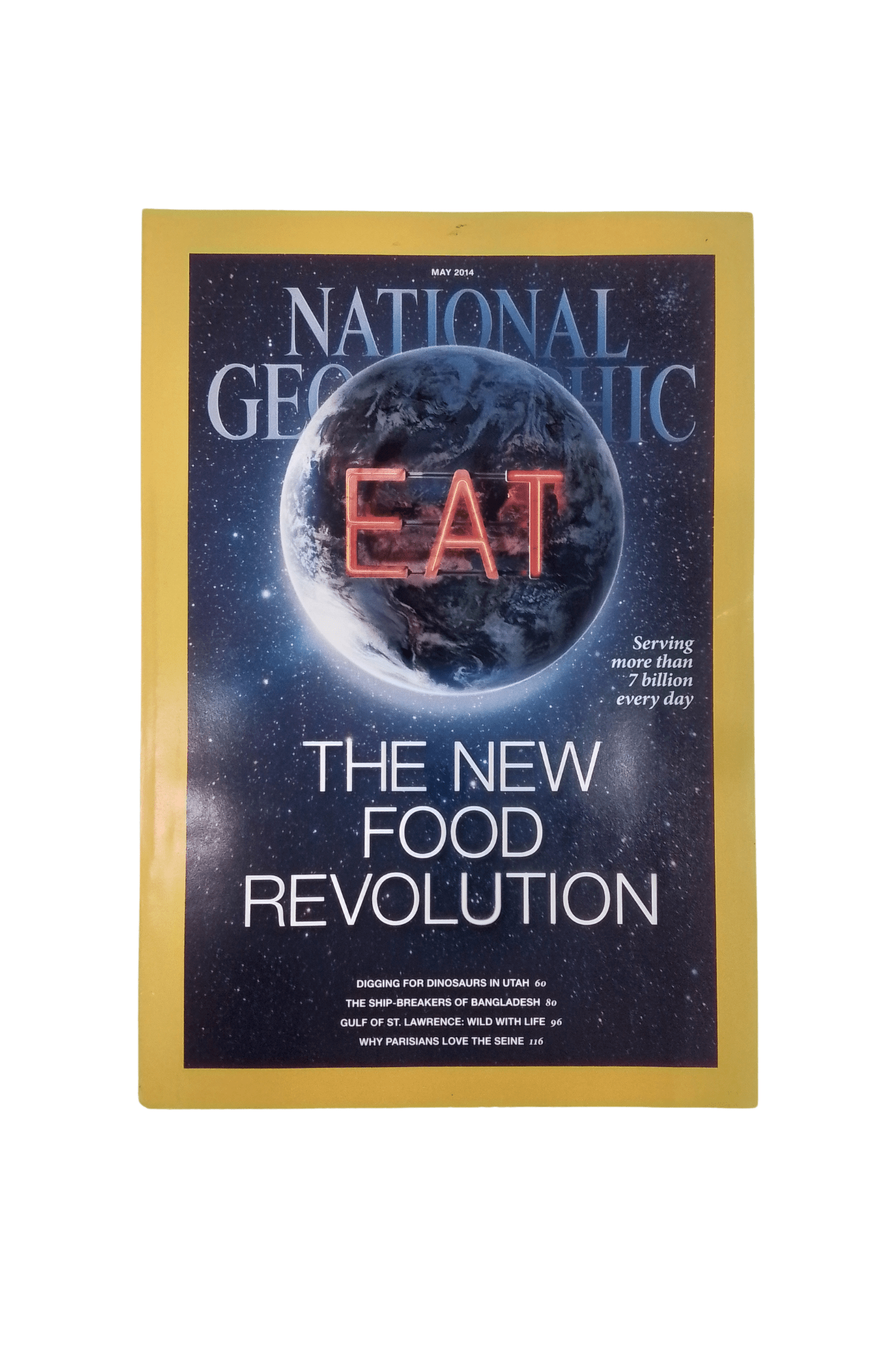 Vintage National Geographic May 2014 - Mu Shop