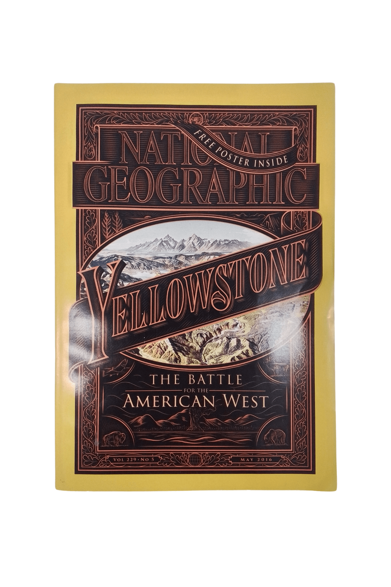 Vintage National Geographic May 2016 - Mu Shop