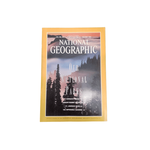 Vintage National Geographic October 1994 - Mu Shop