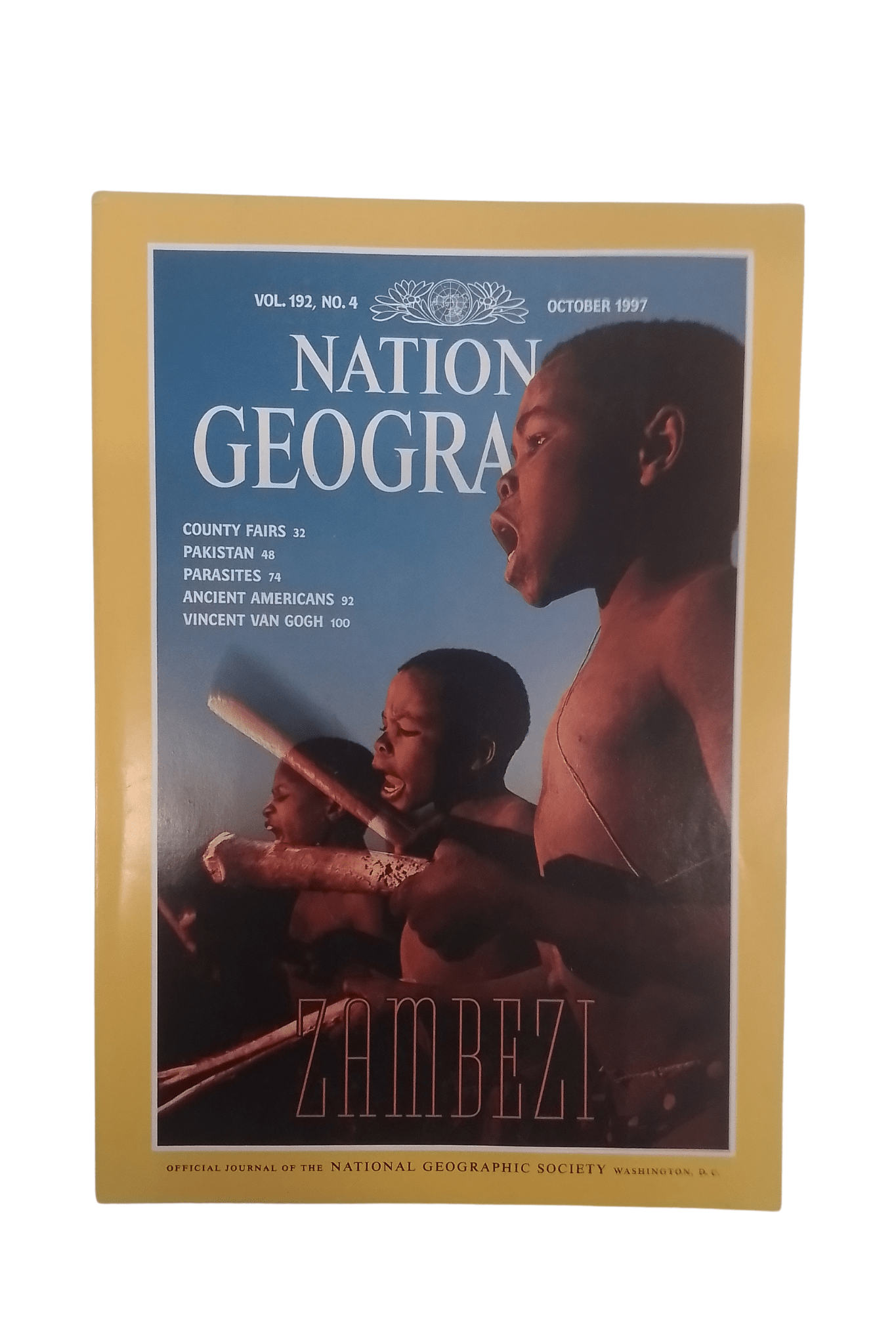 Vintage National Geographic October 1997 - Mu Shop