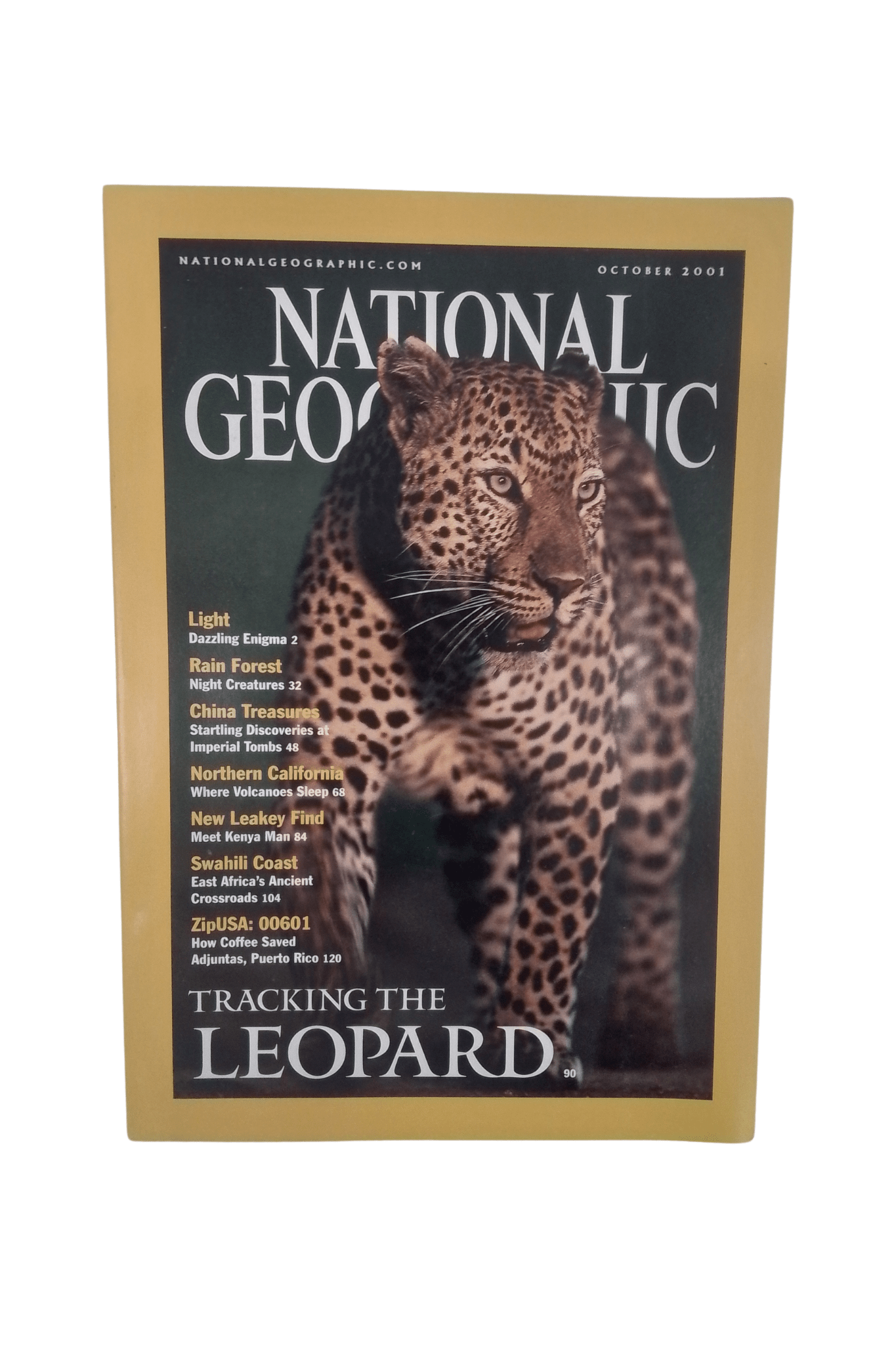 Vintage National Geographic October 2001 - Mu Shop