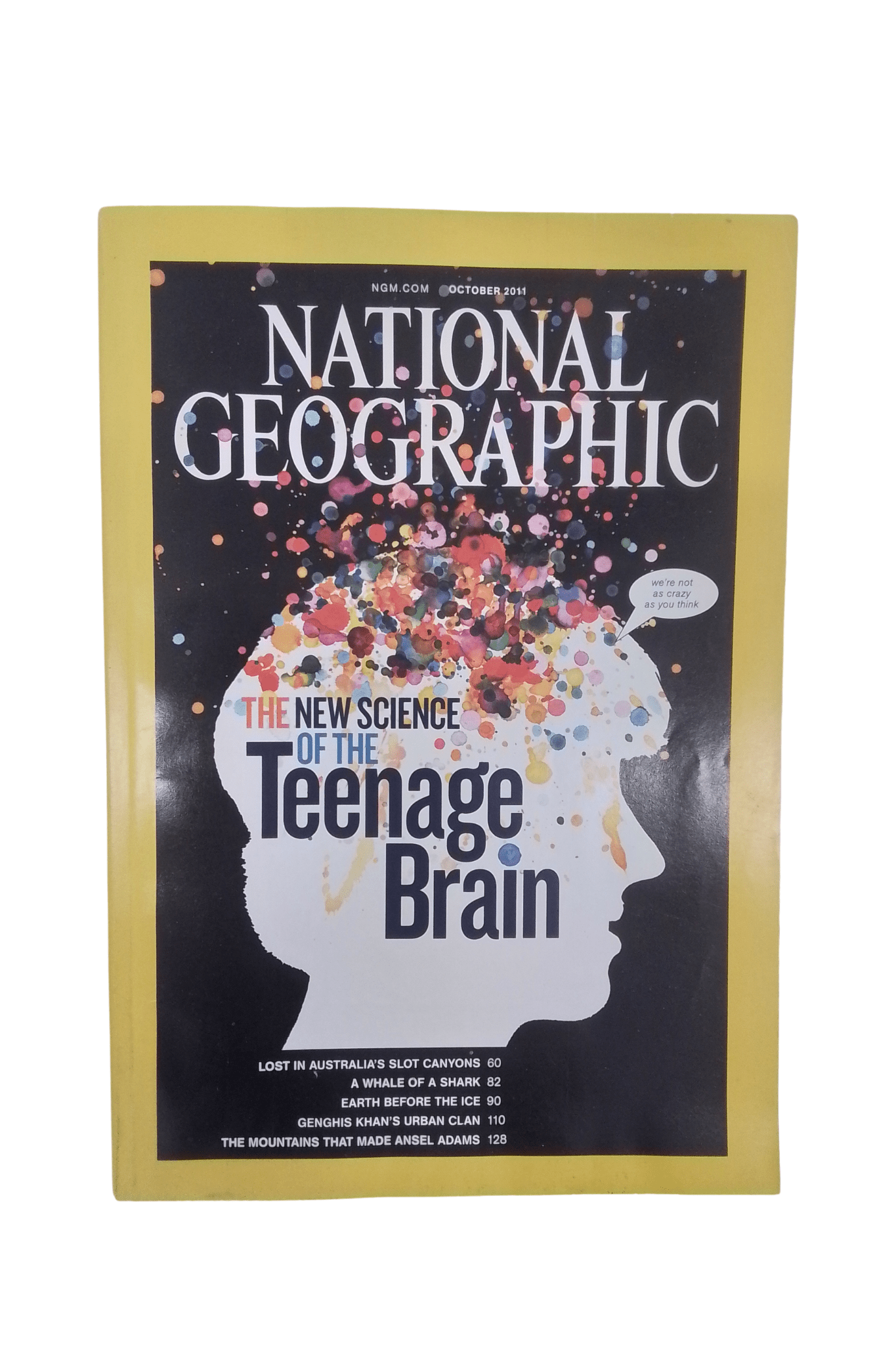 Vintage National Geographic October 2011 - Mu Shop