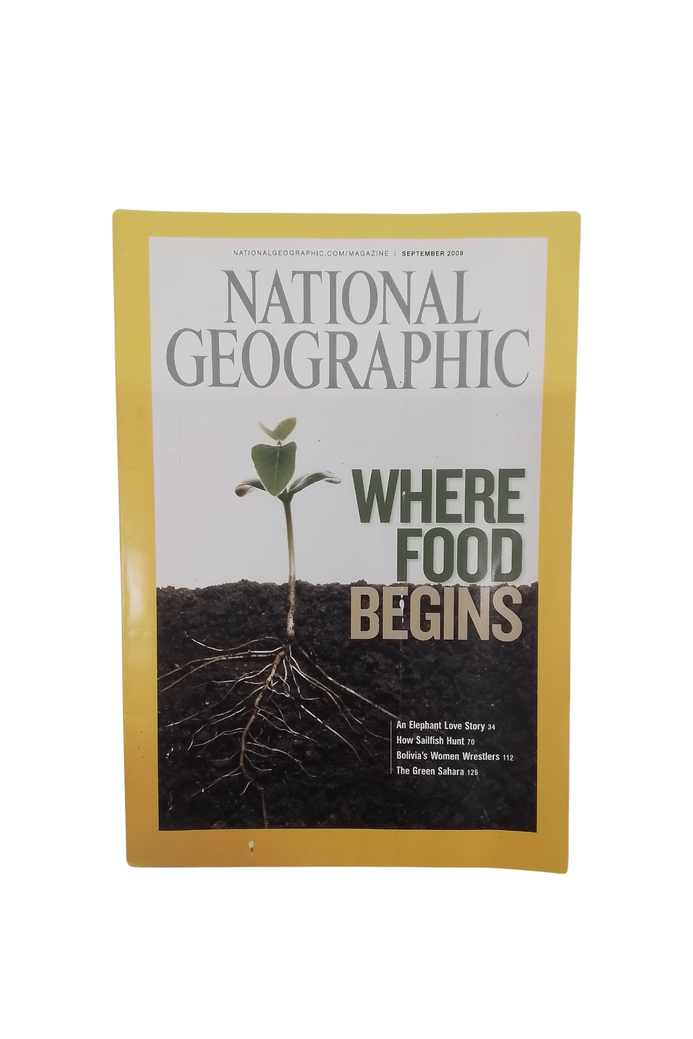 Vintage National Geographic September 2008 - Mu Shop