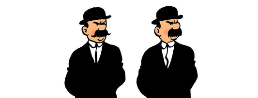 Thompson and Thomson: Tintin's Lovable, Not-So-Identical Detectives - Mu Shop