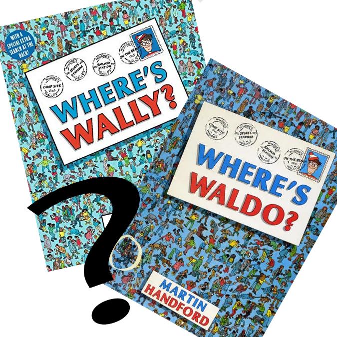 Where is Wally? Waldo? - Mu Shop