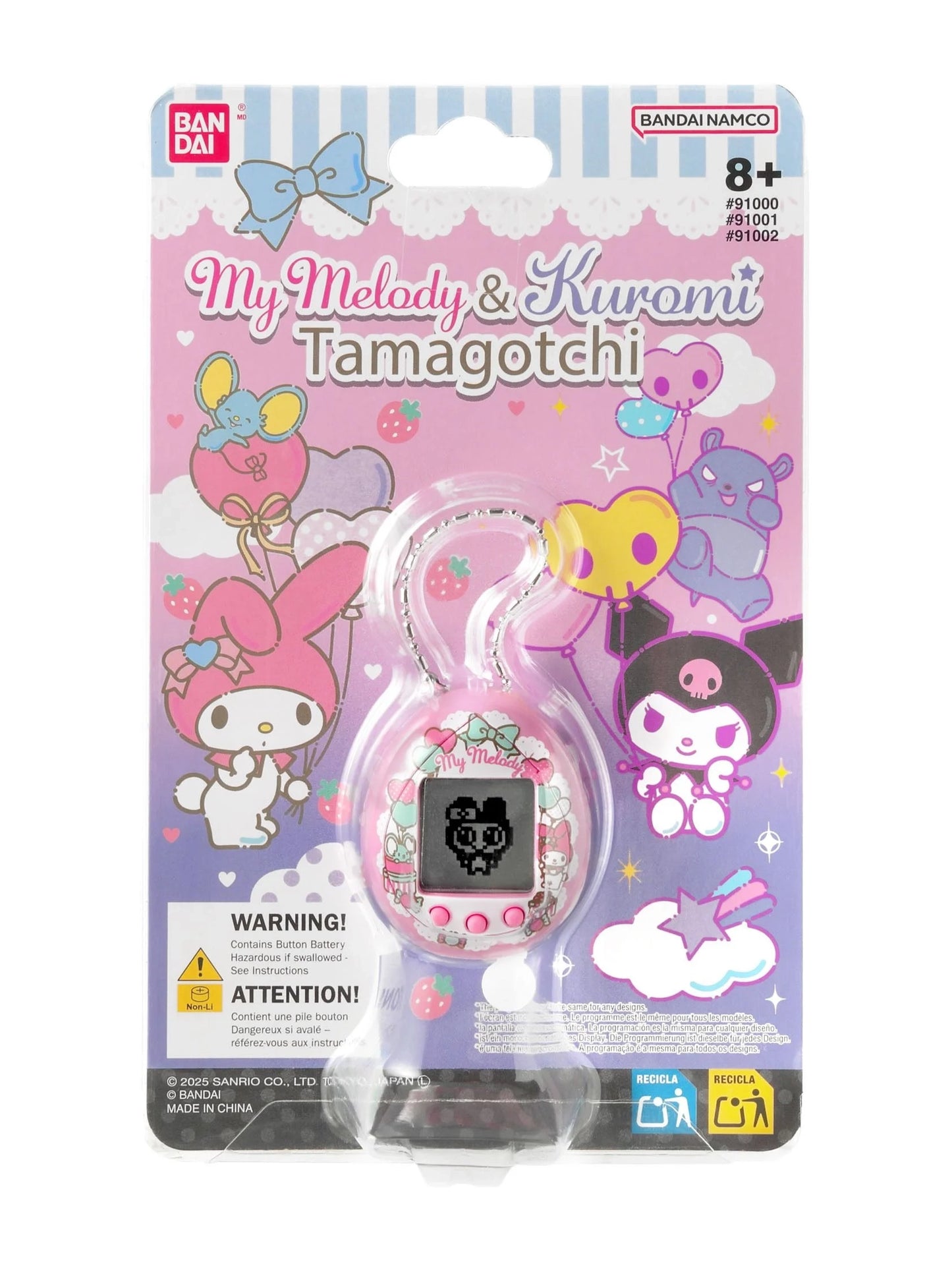 Tamagotchi Nano My Melody & Kuromi (My Melody Ver.)