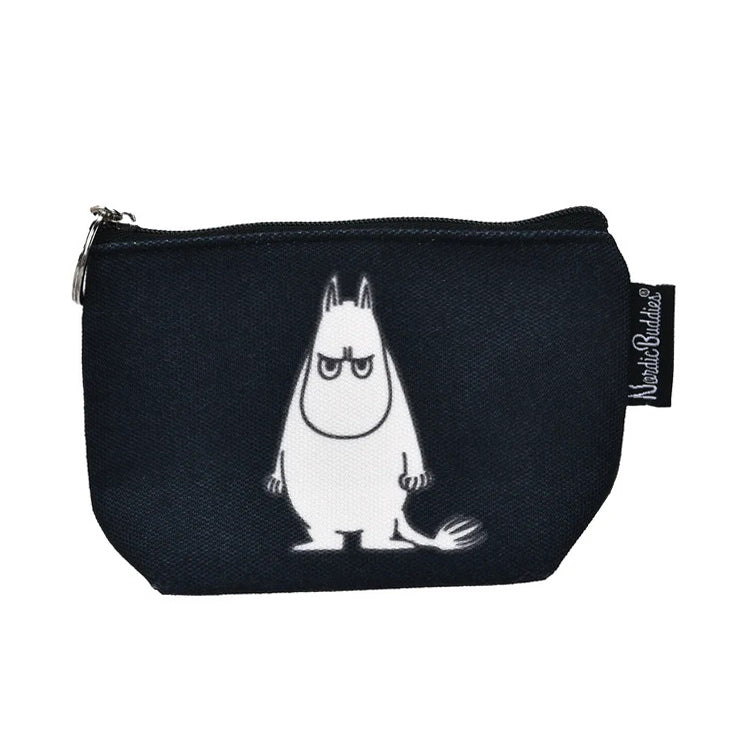 Angry Moomin Coin Purse - Black