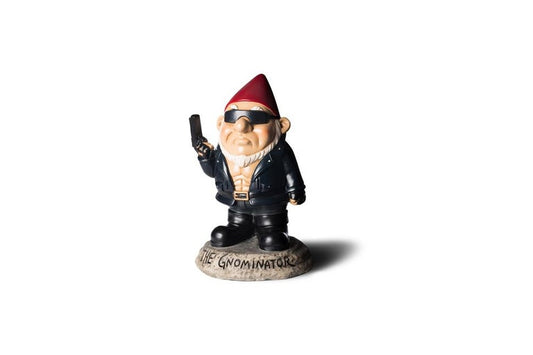 The Gnominator Garden Gnome