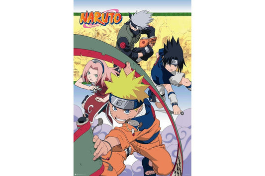Naruto Classic Team 7 Poster