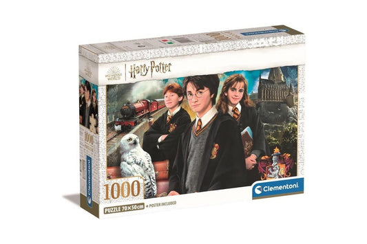 Clementoni Harry Potter v2 Jigsaw Puzzle, 1000 Pieces - 70x50cm