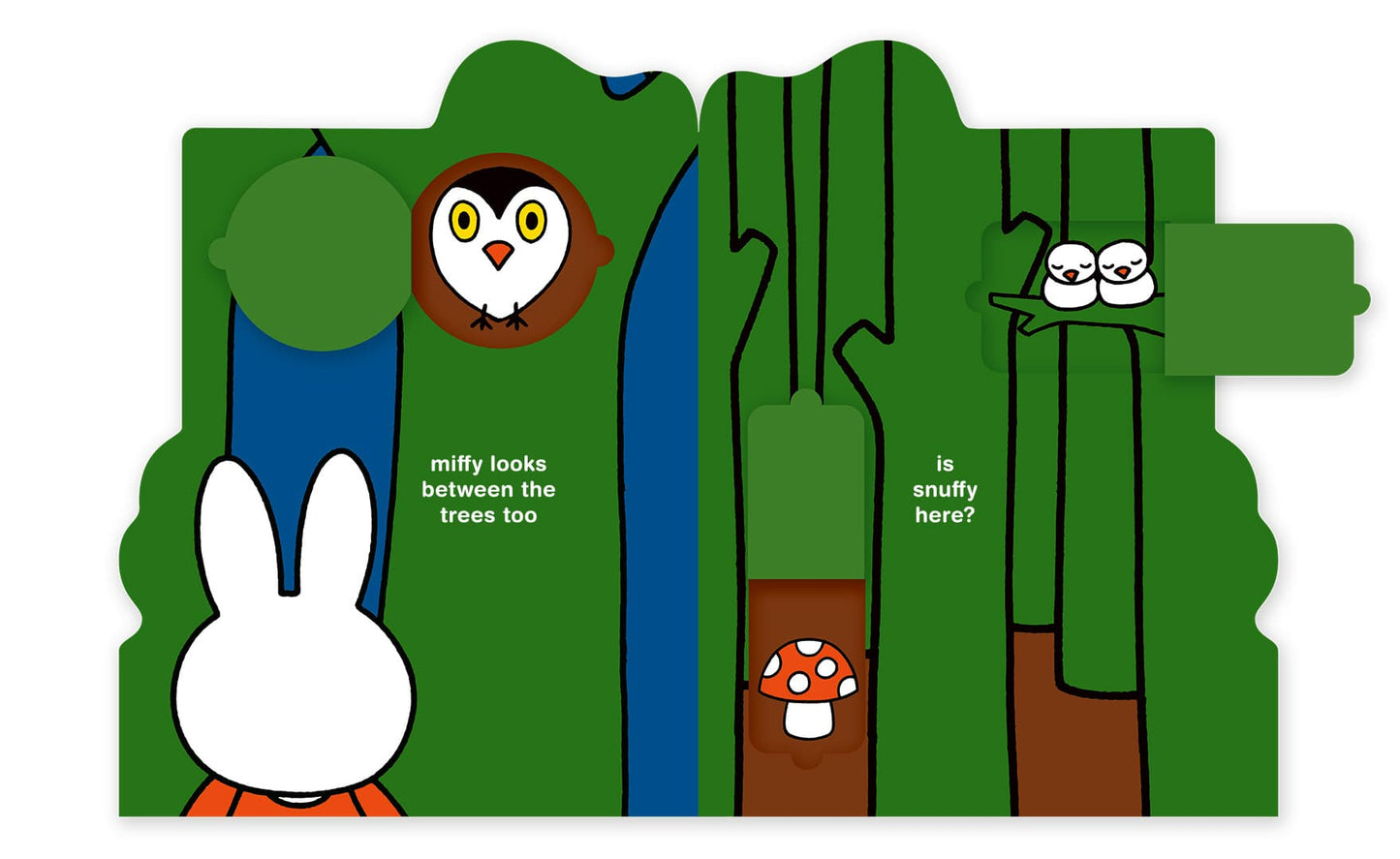Miffy looks for Snuffy