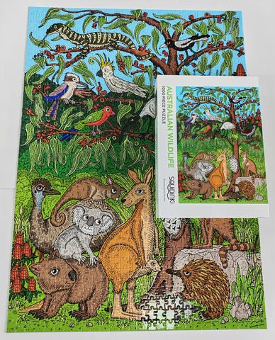 1000 Piece Jigsaw Puzzle - Australian Wildlife - Mu Shop