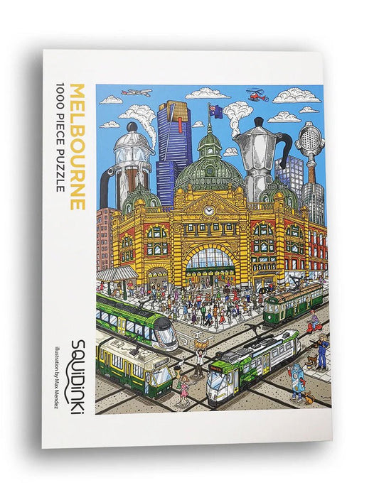 1000 Piece Jigsaw Puzzle - Melbourne - Mu Shop