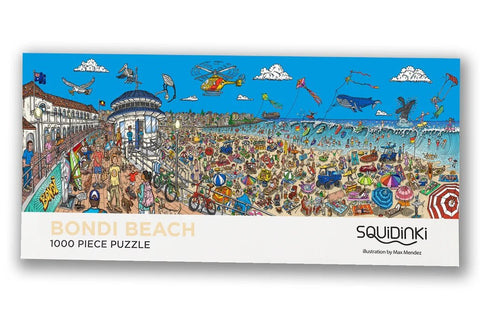 1000 Piece Jigsaw Puzzle - Panoramic Bondi Beach - Mu Shop