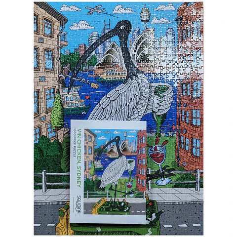 1000 Piece Jigsaw Puzzle: Vin Chicken - Mu Shop