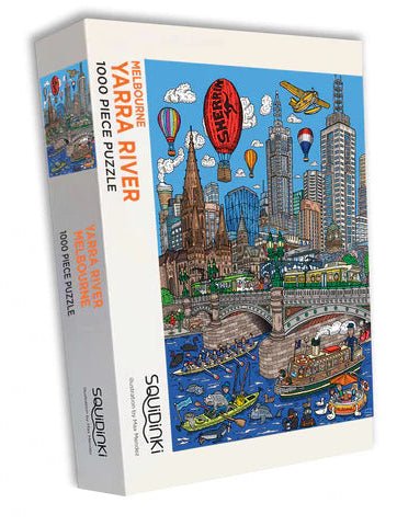 1000 Piece Jigsaw Puzzle: Yarra River, Melbourne - Mu Shop