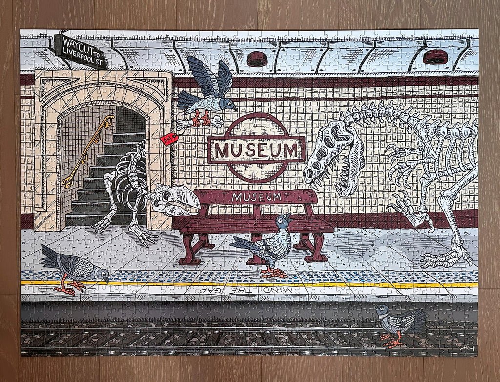 1000 Piece Jigsaw Puzzles: Museum Station - Mu Shop