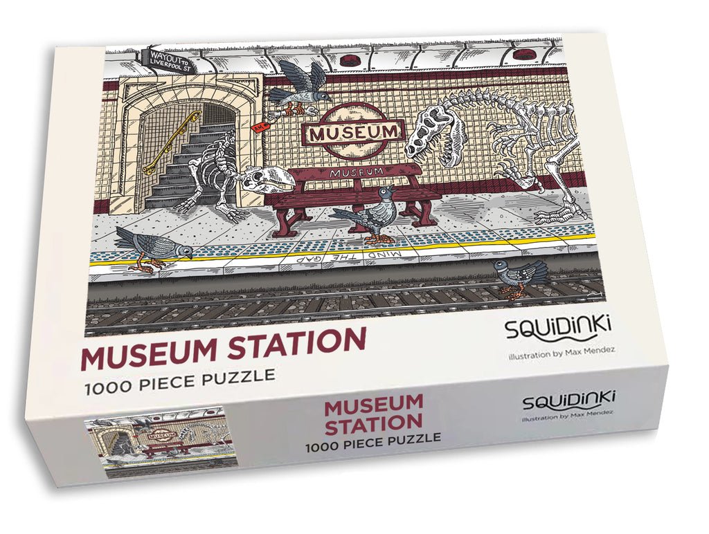 1000 Piece Jigsaw Puzzles: Museum Station - Mu Shop