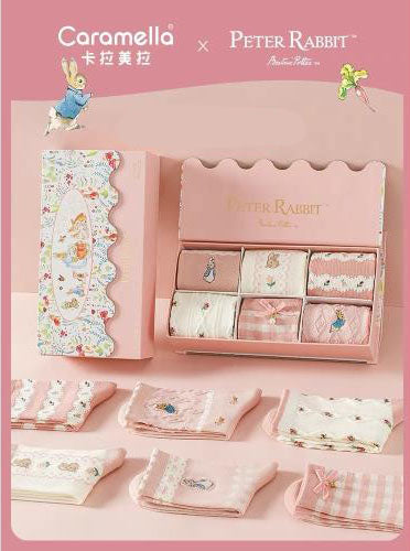 Peter Rabbit Sock Set - Pink