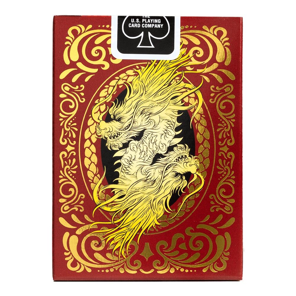 Red Dragon Playing Cards