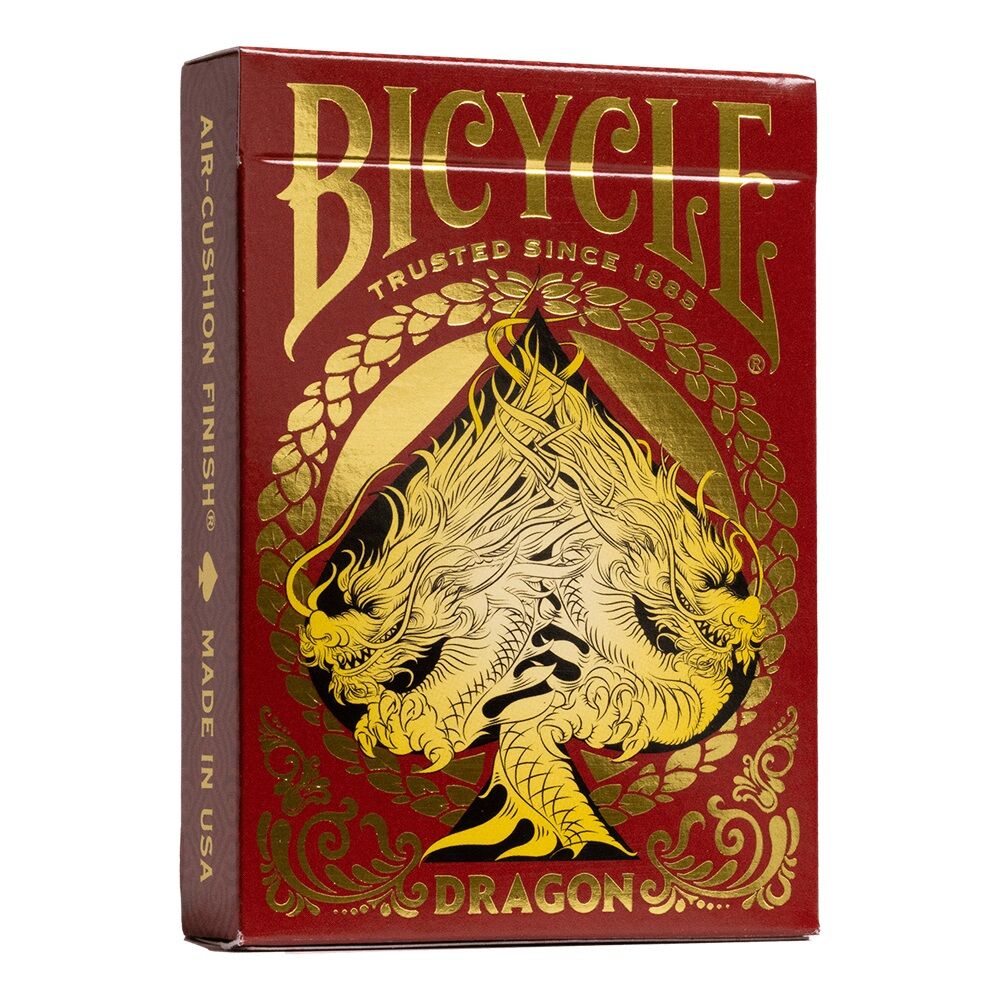 Red Dragon Playing Cards