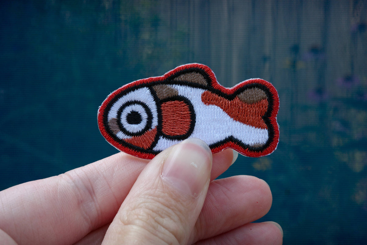 Koi Fish Patch detail view 6