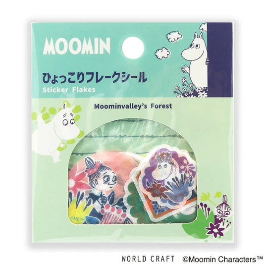 Moomin & Forest A Flake Stickers