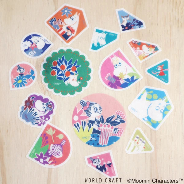 Moomin & Forest A Flake Stickers