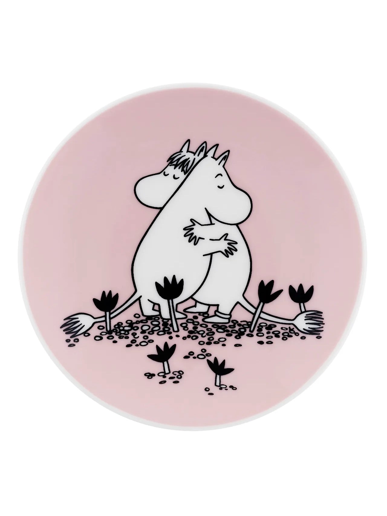 Moomin Mini Plate 10.5cm – Love Pink