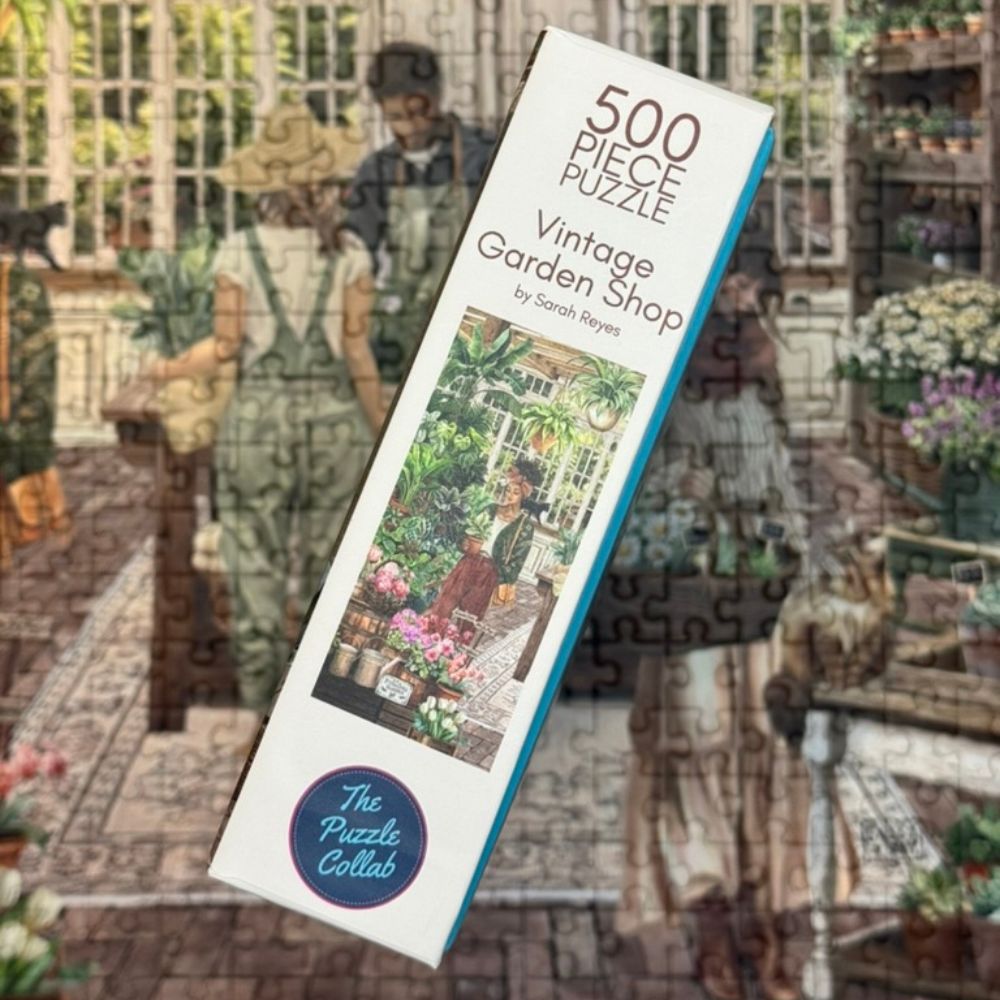 Vintage Garden Shop 500 piece puzzle product image