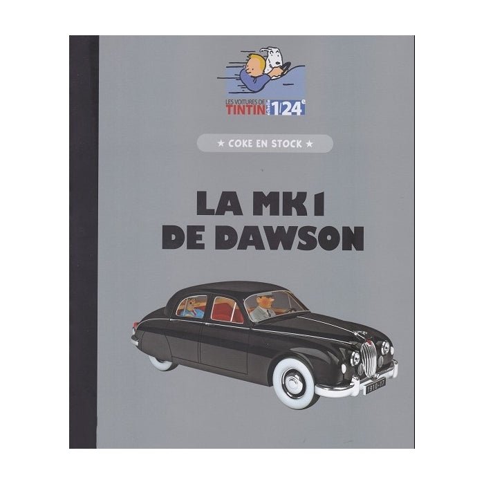 1/24 Tintin Car - Dawson’s MK1 Jaguar No. 35 - Mu Shop