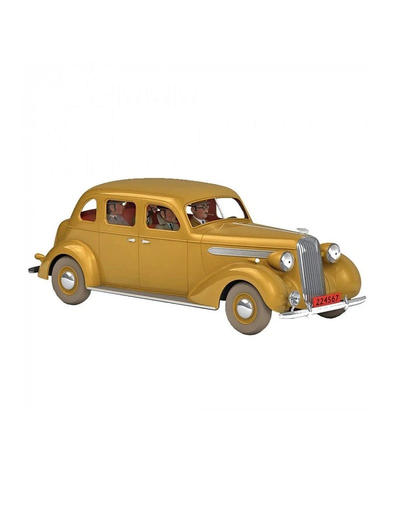 1/24 Tintin Car - The Beige Buick Undercover Car - Mu Shop