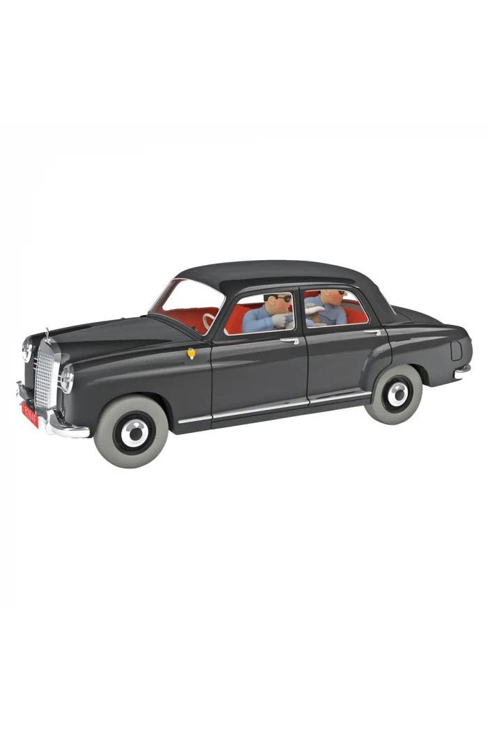 1/24 Tintin Car - The Black Mercedes Car - Mu Shop