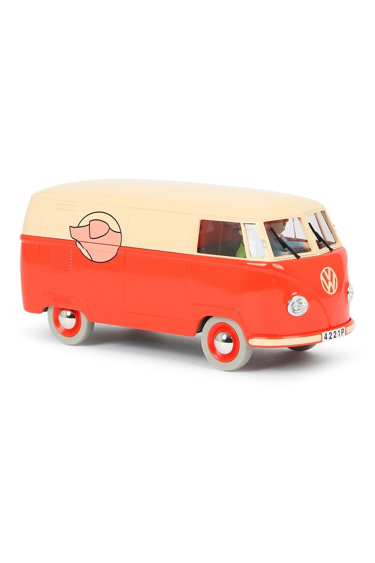 1/24 Tintin Car - The Sanzot Butcher's Van Nº13 - Mu Shop