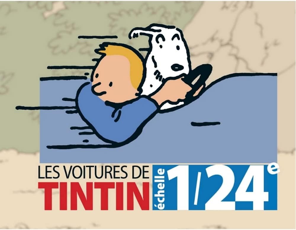 1/24 Tintin Car - The Sanzot Butcher's Van Nº13 - Mu Shop