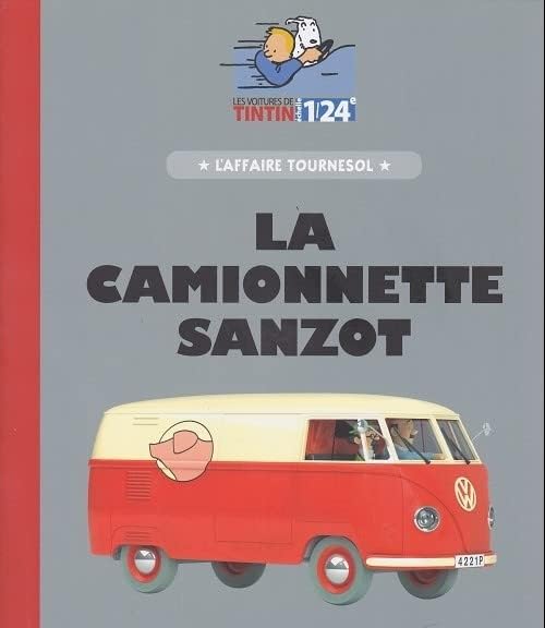 1/24 Tintin Car - The Sanzot Butcher's Van Nº13 - Mu Shop