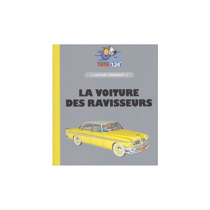 1/24 Tintin Car - The Yellow Chrysler Nº39 - Mu Shop