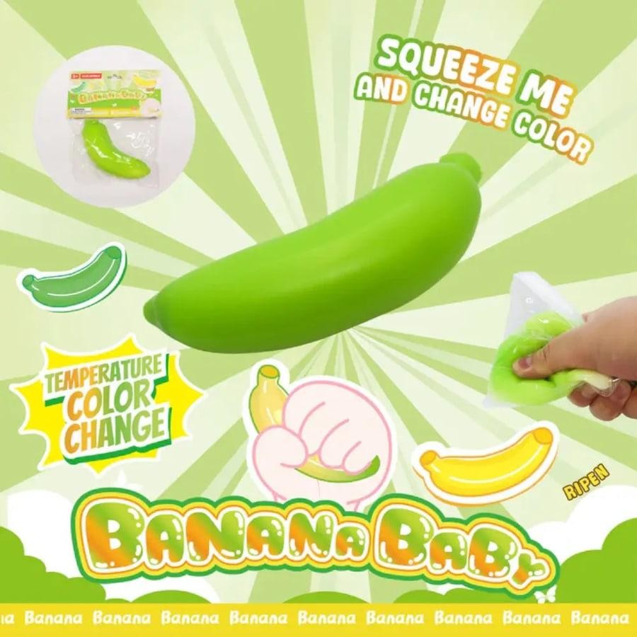 Squeeze Banana Baby Colour Change