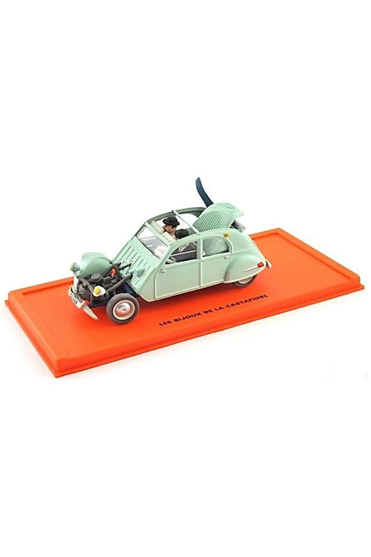 1/43 TINTIN CARS The Crashed 2 CV – Model Car - Mu Shop