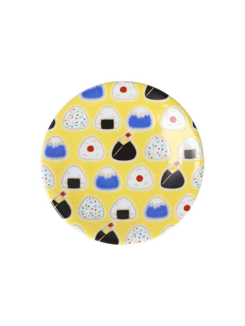 Onigiri Pattern Small Plate 12 cm